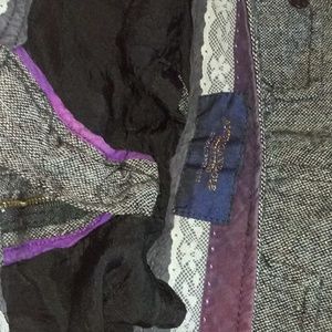 Vintage Wool low rise shorts